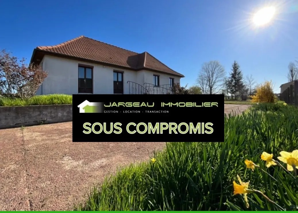 Maison 3 chambres avec grand terrain à Darvoy, proche Orléans 