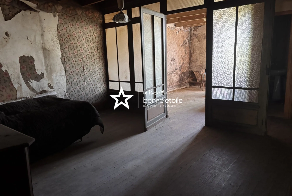 À vendre maison et grange à rénover à Damremont, Haute-Marne – Potentiel exceptionnel 