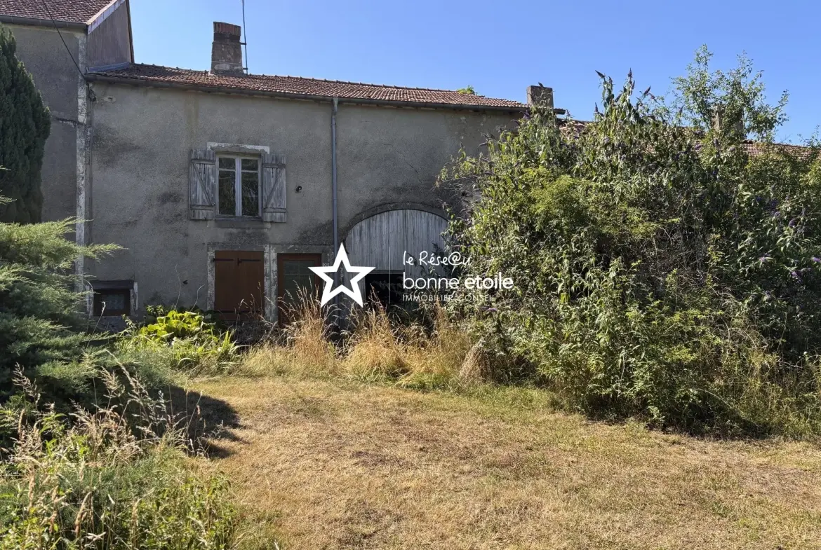 À vendre maison et grange à rénover à Damremont, Haute-Marne – Potentiel exceptionnel 