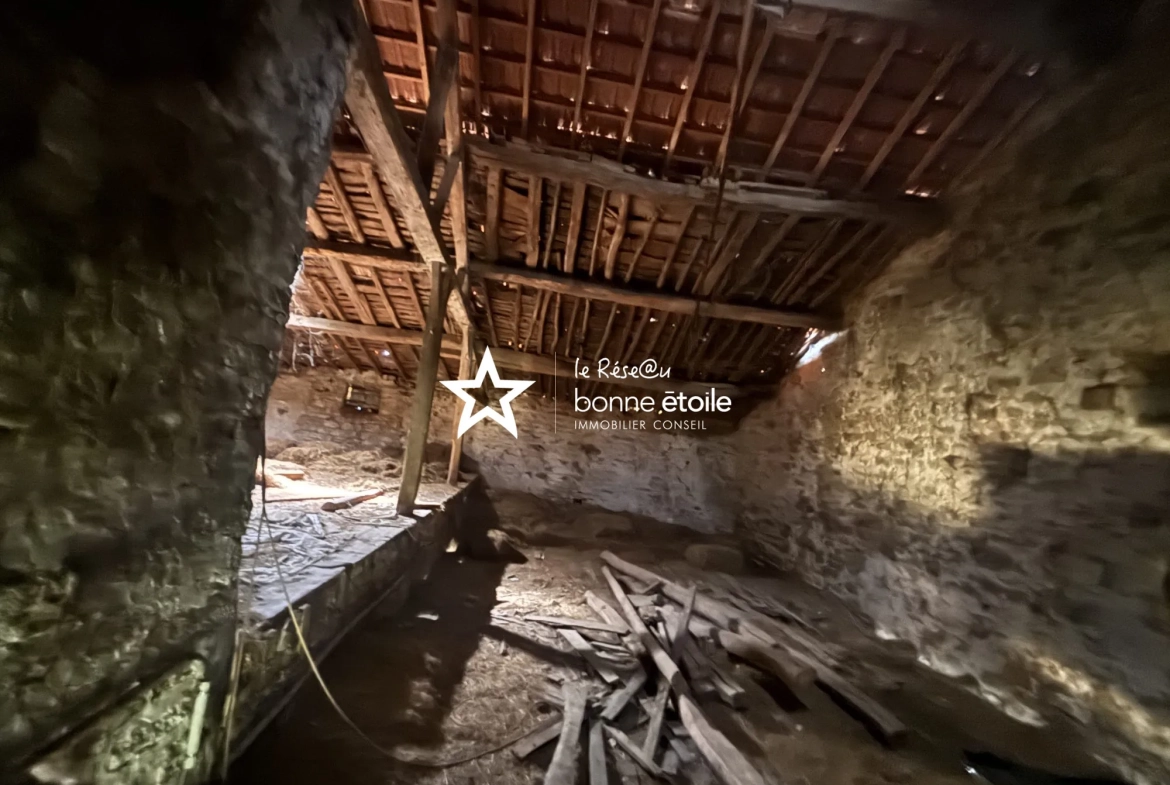 À vendre maison et grange à rénover à Damremont, Haute-Marne – Potentiel exceptionnel 