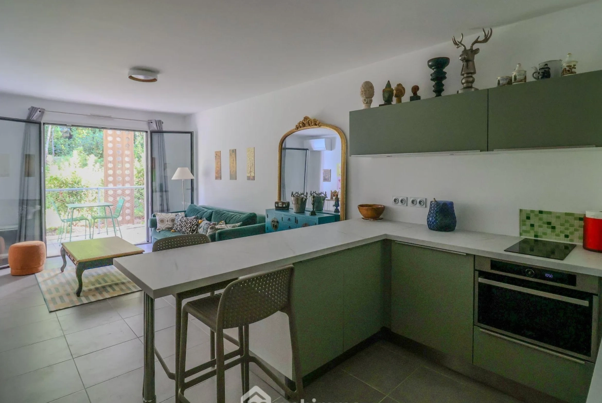 Appartement 54m² avec Terrasse et Piscine à Sainte-Anne, Marseille 