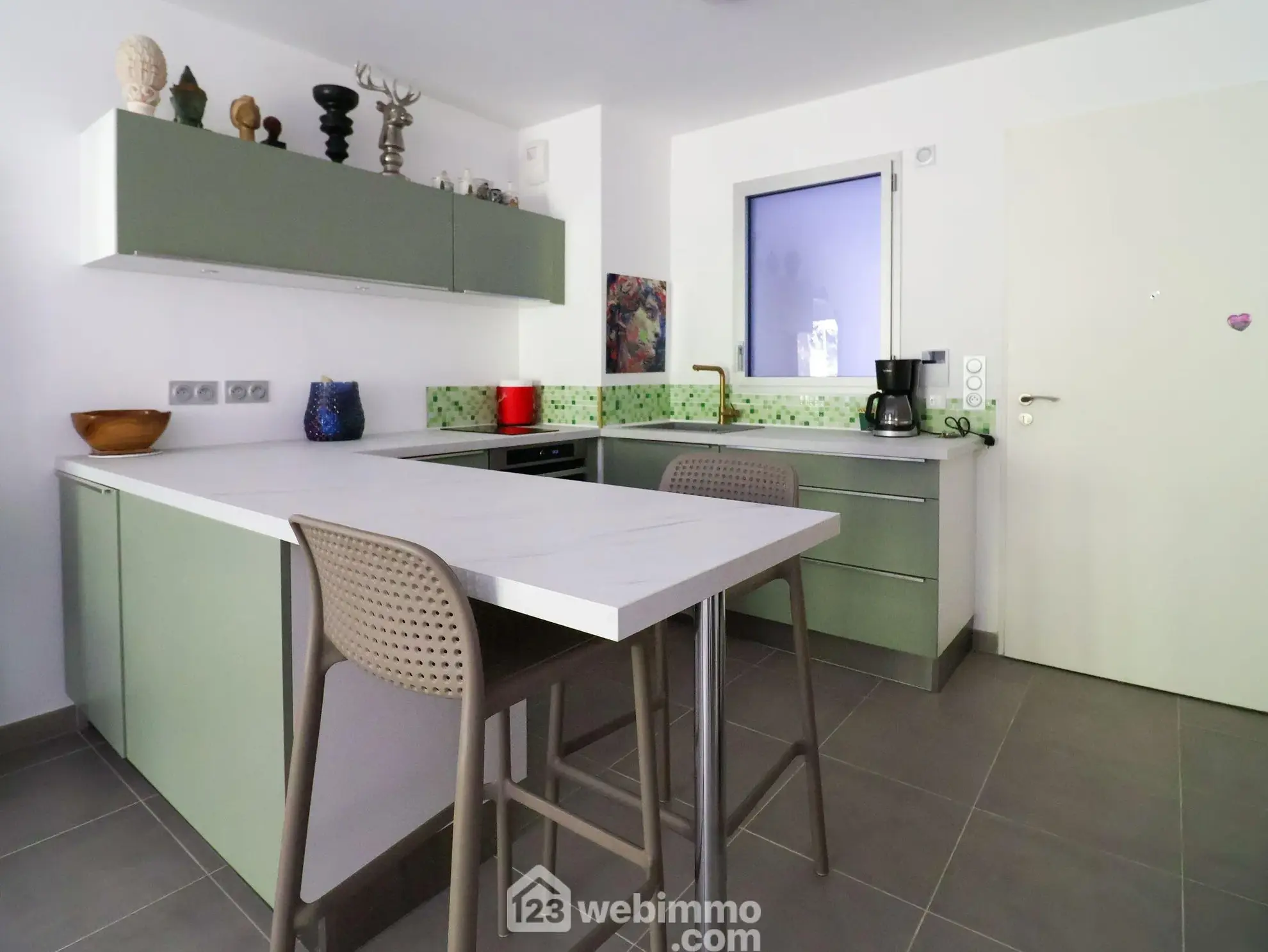 Appartement 3 pièces de 54 m² avec terrasse à Sainte Anne - Résidence neuve avec piscine à Marseille 