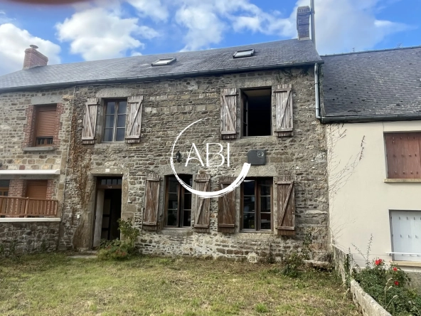 Charmante maison en pierre à vendre dans la Mayenne, 90 m² avec potentiel d'extension