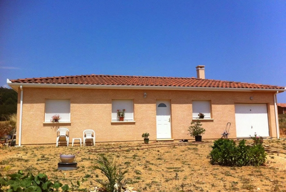 Maison neuve à bâtir à Beaucroissant, 3 chambres, faible consommation énergétique 