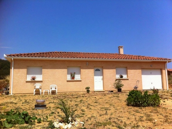 Maison neuve à bâtir à Beaucroissant, 3 chambres, faible consommation énergétique