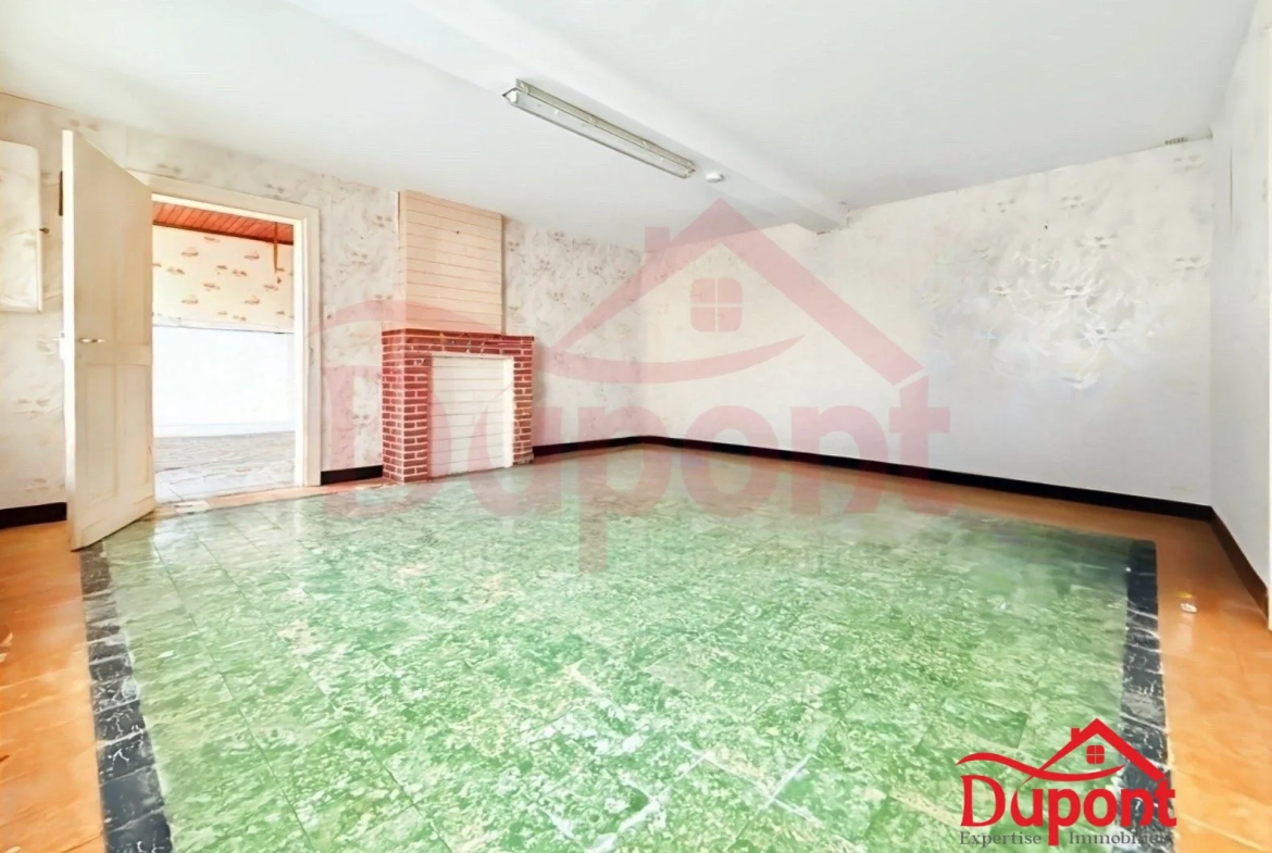 Maison à rénover à Quievy avec potentiel de personnalisation 