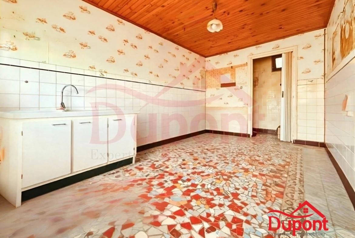 Maison à rénover à Quievy avec potentiel de personnalisation 