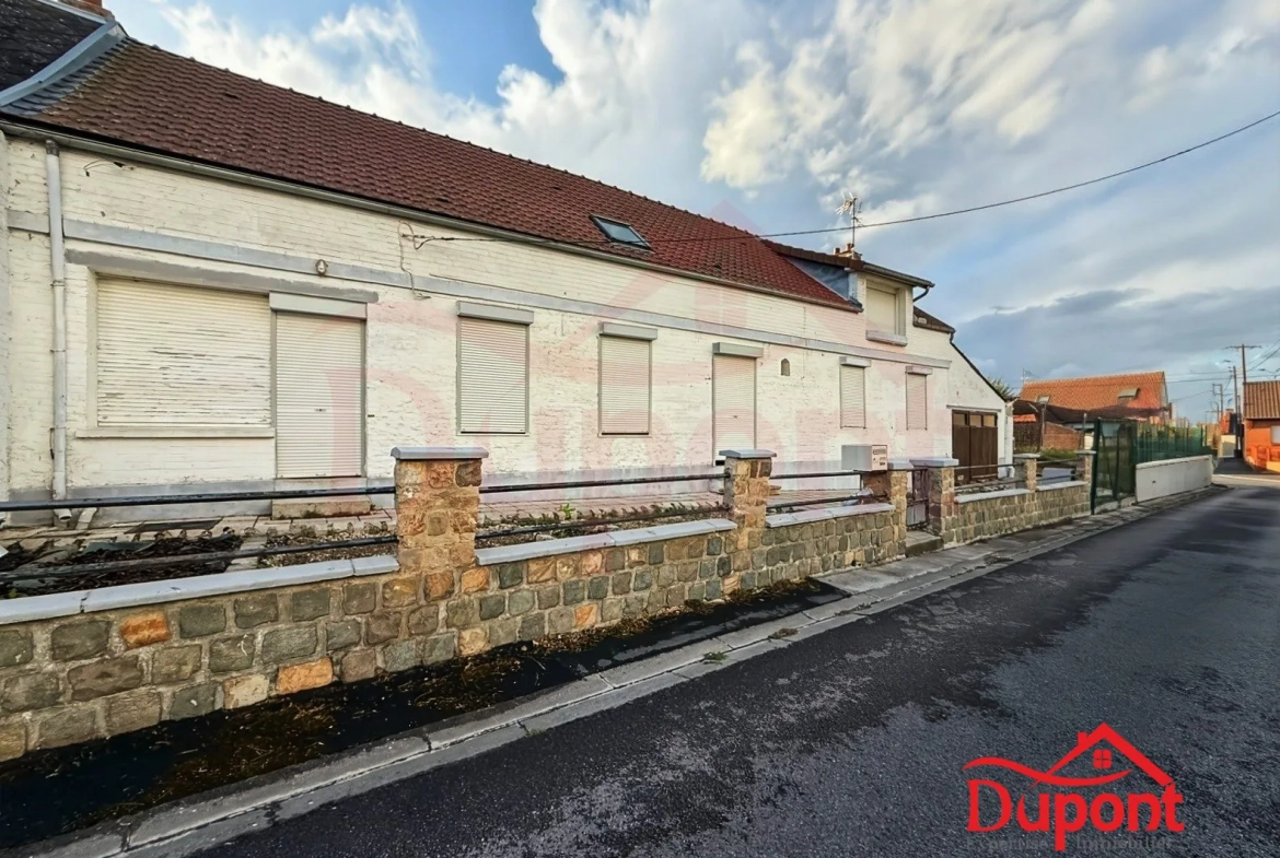 Maison à rénover à Quievy avec potentiel de personnalisation 