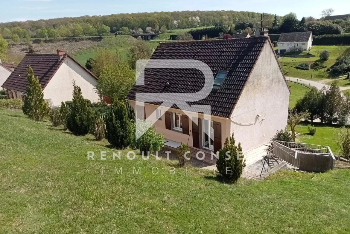 Maison individuelle à Normanville avec terrasse et 5 chambres – Proximité d'Évreux 