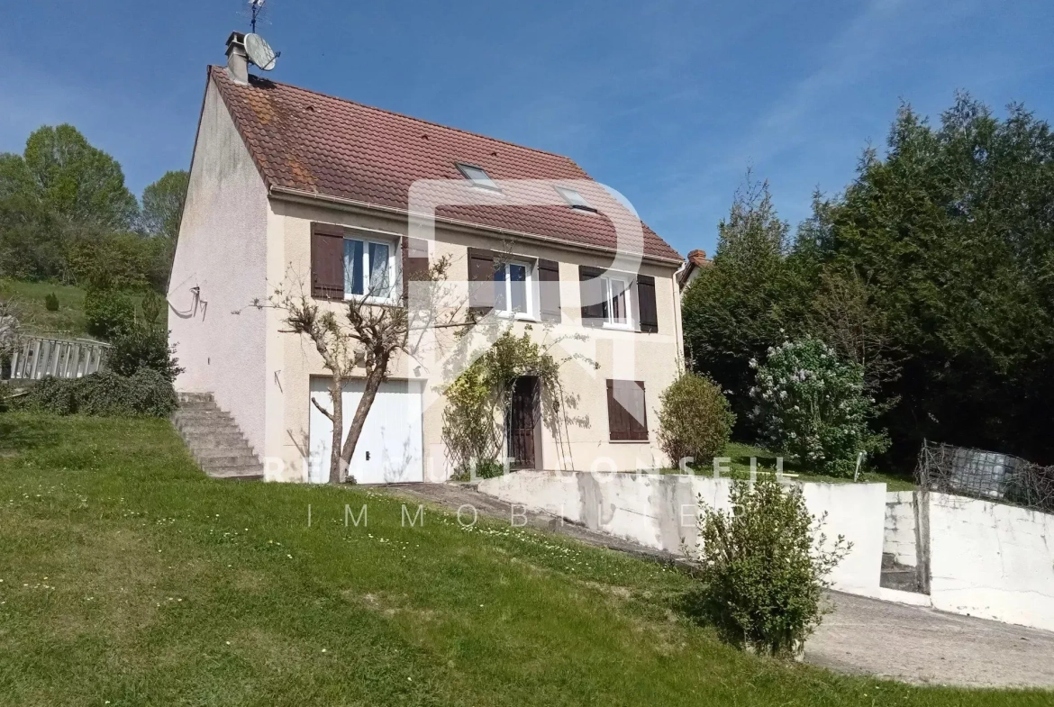 Maison individuelle à Normanville avec terrasse et 5 chambres – Proximité d'Évreux 