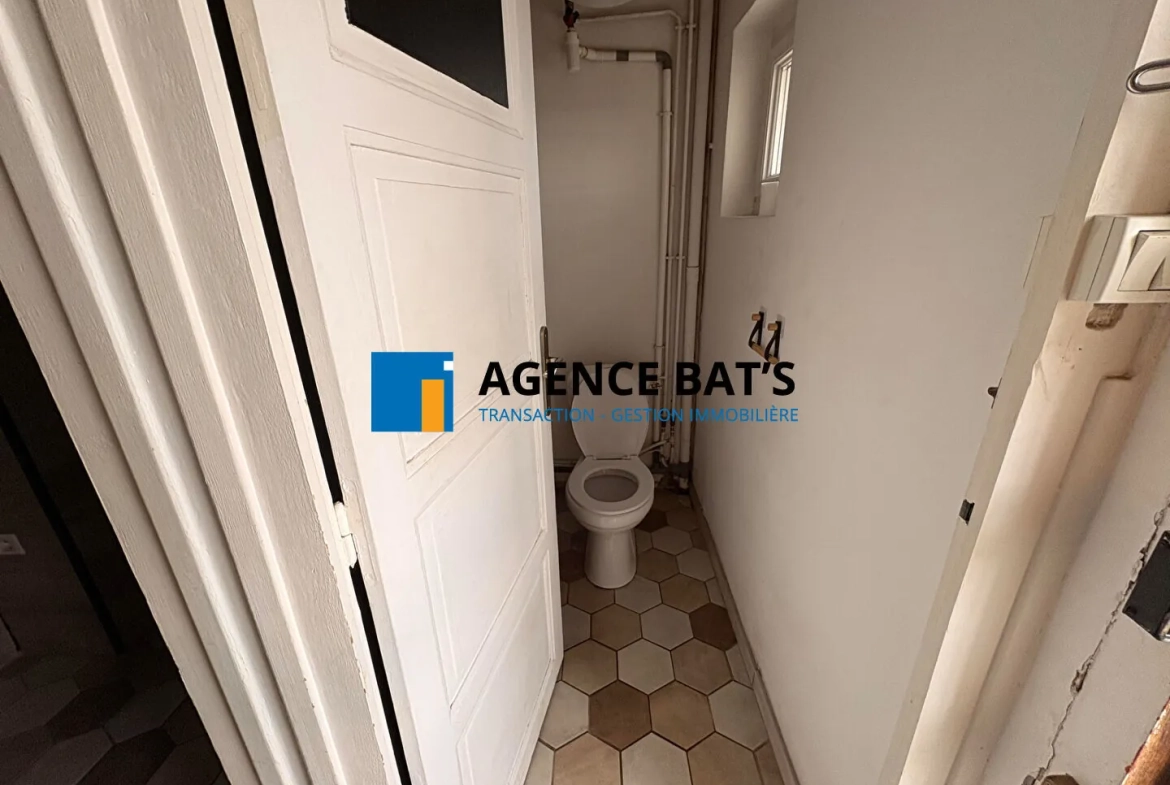 Appartement rénové de 85 m² avec terrain et caves à La Talaudière 