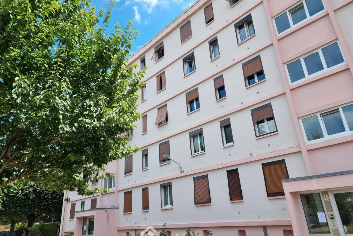Appartement traversant de 64,61 m² à Choisy-le-Roi avec cave et jardin 