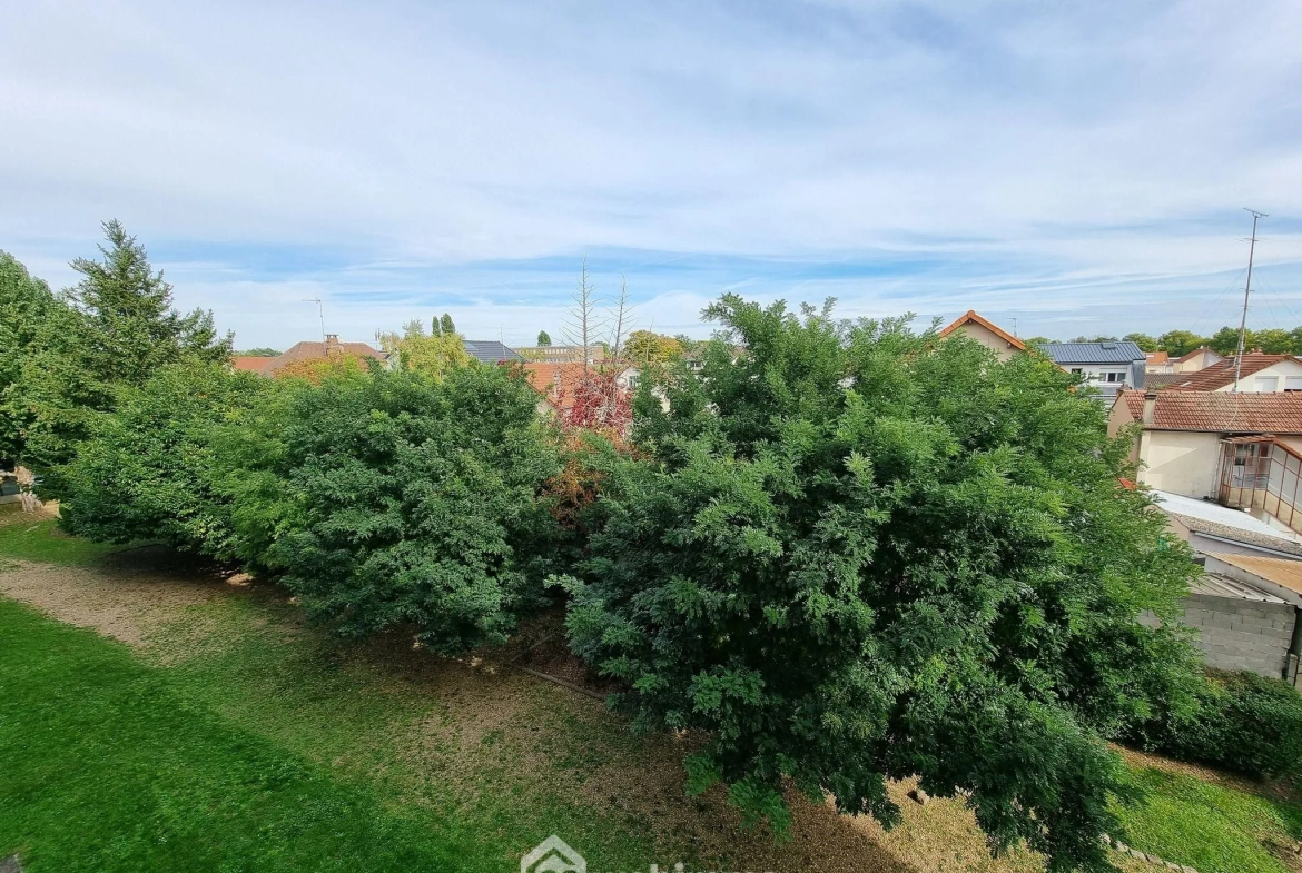 Appartement traversant de 64,61 m² à Choisy-le-Roi avec cave et jardin 