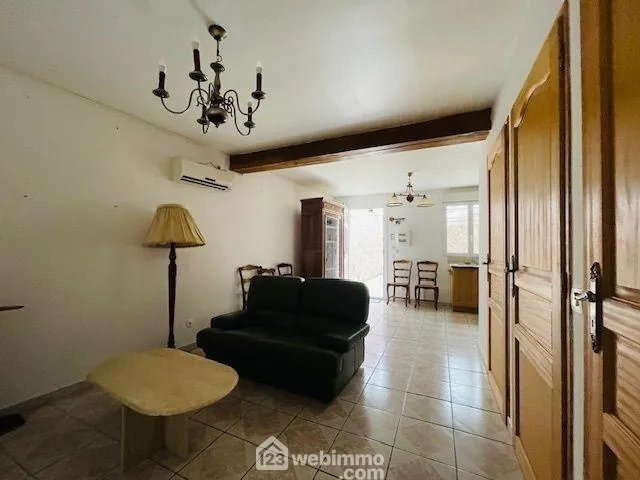 Maison ancienne avec dépendance et jardin à Noyon - 46m² 