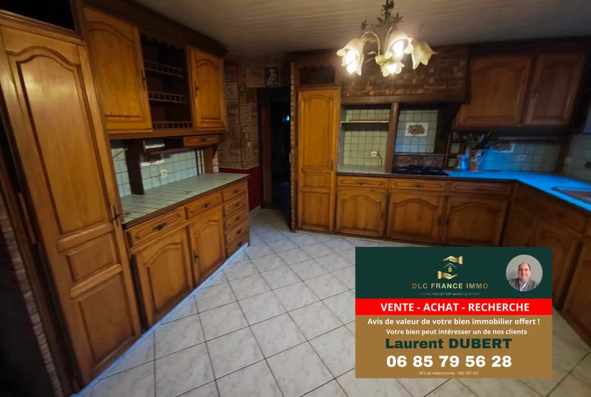 Maison 6 pièces à BACHANT avec jardin, garage et terrasse 