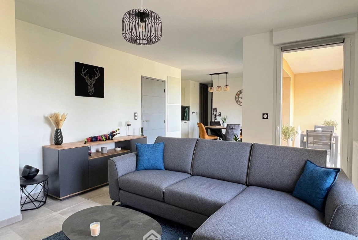 Appartement T2 de 52 m² aux Ponts-de-Cé avec balcon loggia, livraison 2025 