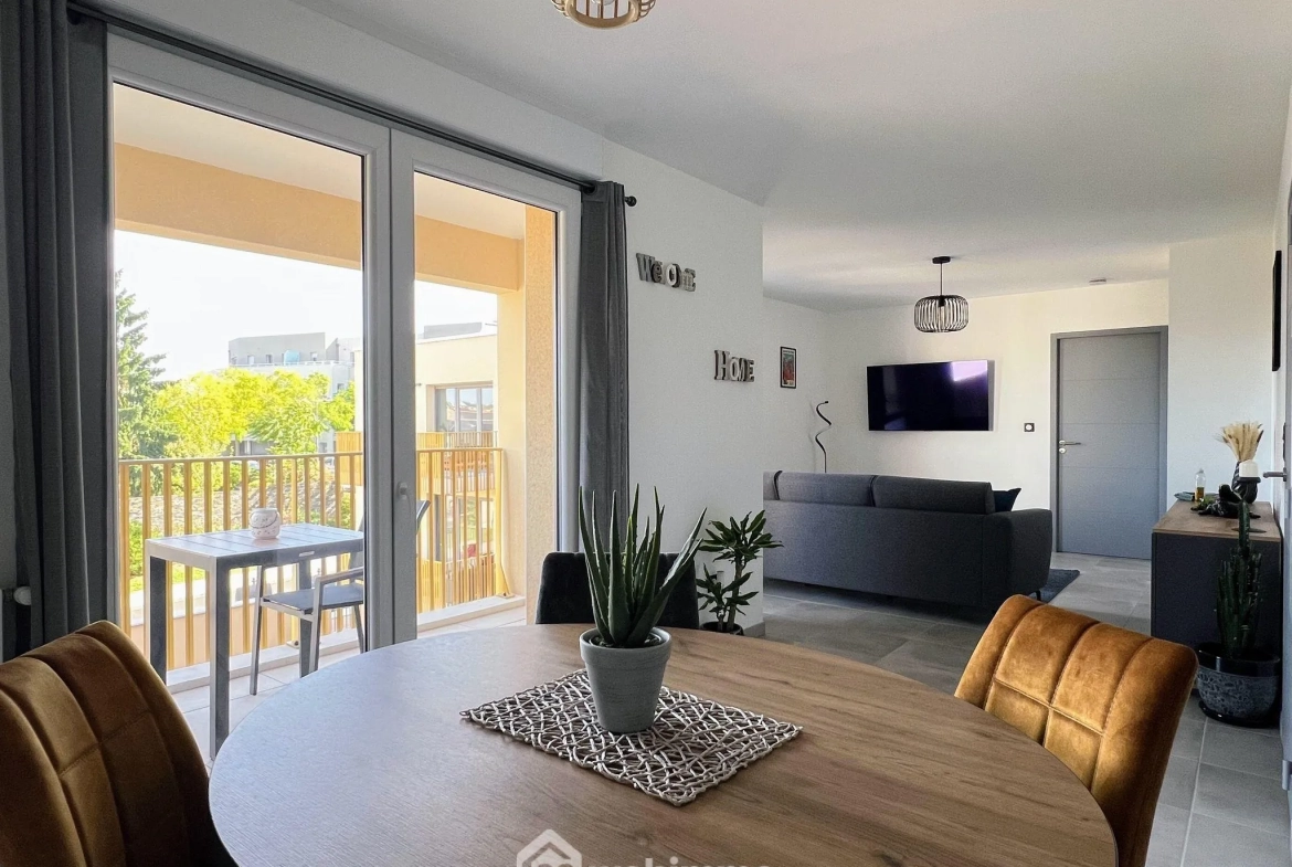 Appartement T2 de 52 m² aux Ponts-de-Cé avec balcon loggia, livraison 2025 