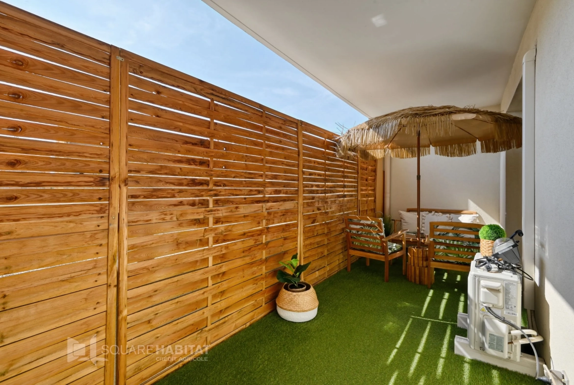 Appartement 3 pièces avec terrasse et parking à Marseille 13014 