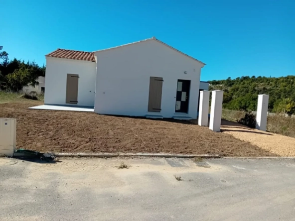 Villa neuve de plain-pied à Saignon - 3 chambres, chauffage pompe à chaleur