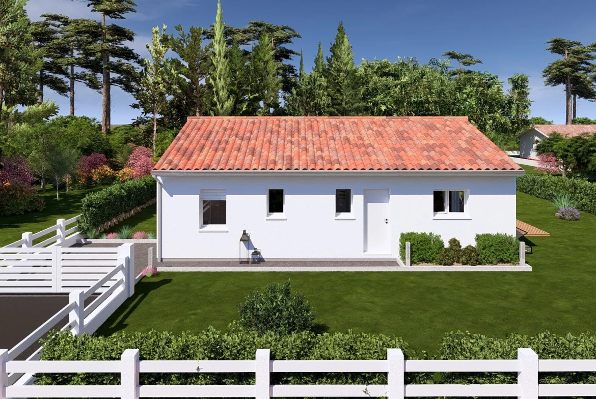 Maison neuve 3 chambres à Saint-Paul-lès-Dax - Projet clé en main 