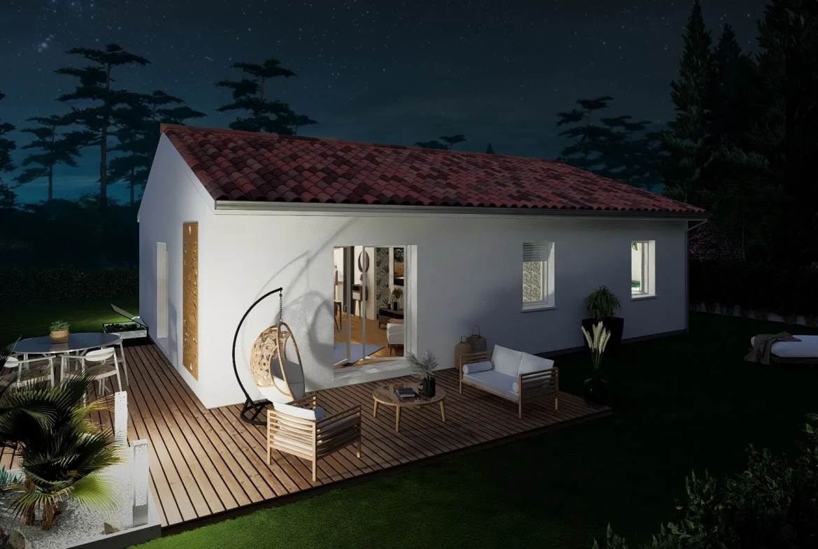 Maison neuve 3 chambres à Saint-Paul-lès-Dax - Projet clé en main 