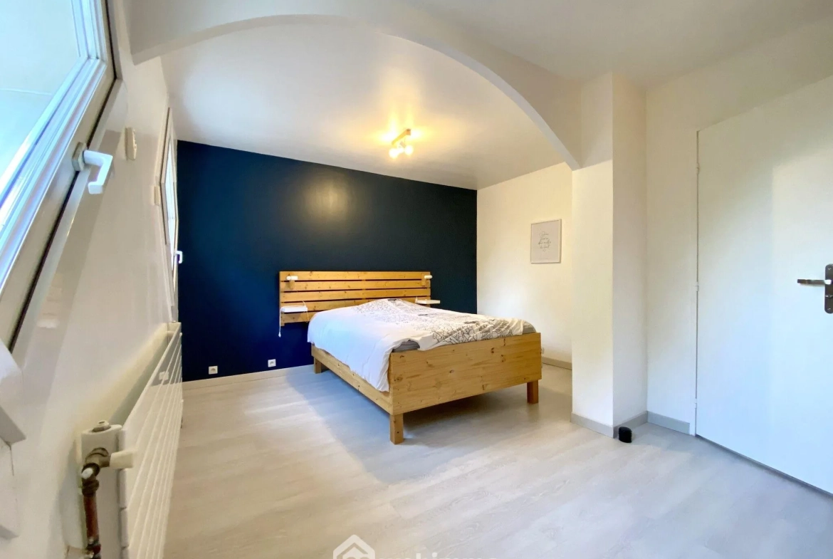 Charmante maison mitoyenne de 100 m² à Bondoufle avec jardin et garage 