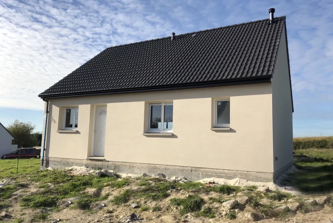 Maison neuve à Charnècles – 81 m², 3 chambres, terrain de 880 m² 