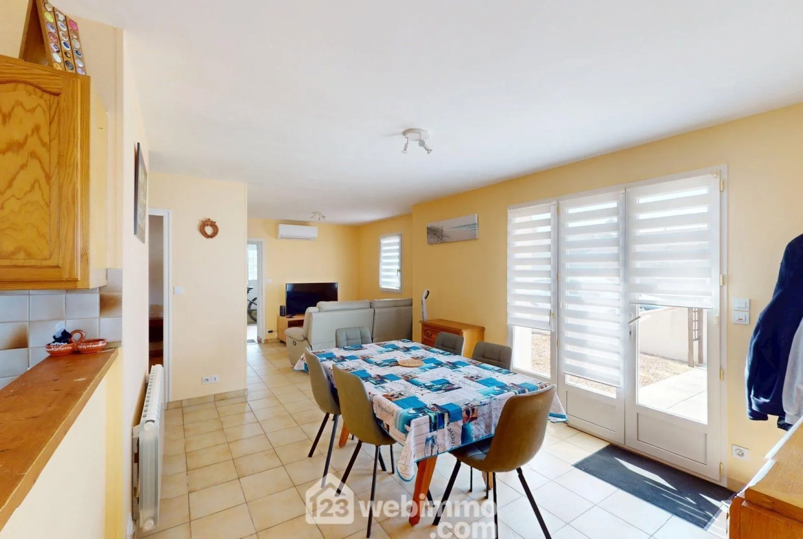 Maison à Jard-sur-Mer de 80,90 m² avec terrasse et garage, proche plages 