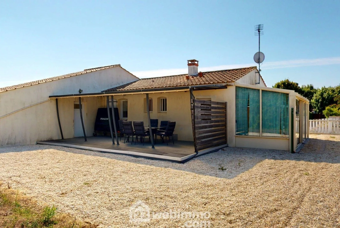 Maison à Jard-sur-Mer de 80,90 m² avec terrasse et garage, proche plages 
