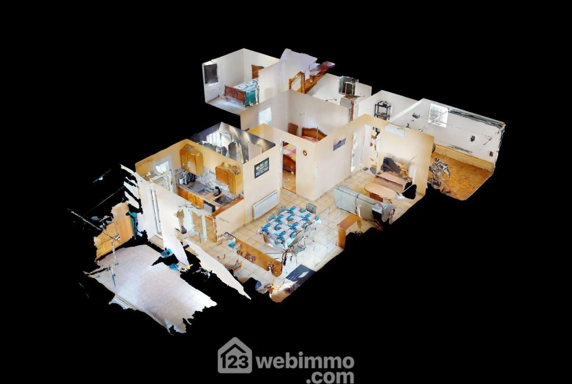 Maison à Jard-sur-Mer de 80,90 m² avec terrasse et garage, proche plages 