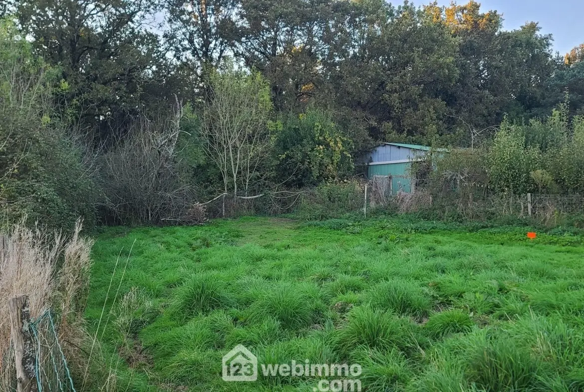 Terrain à bâtir de 770 m² à Talmont-Saint-Hilaire avec viabilisation et emplacement paisible 