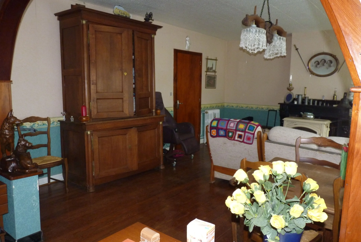 Maison à vendre de 125m² proche Signy l'Abbaye avec cave et grand terrain 