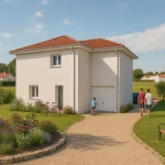 Maison neuve écologique de 90 m² à Artas avec jardin proche commodités