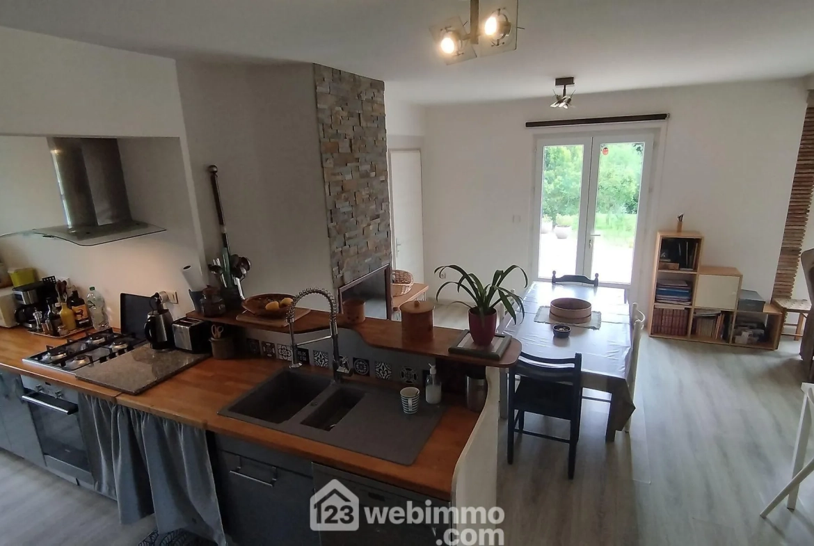 Maison d'investissement locatif à Hagetmau avec grand jardin et forte rentabilité 