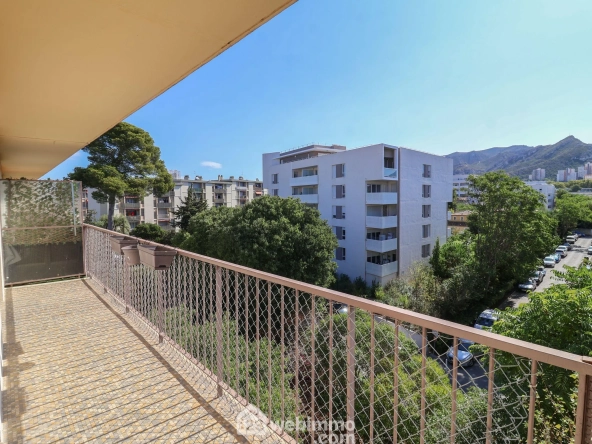 Appartement lumineux de 66 m² avec terrasse à Marseille - Dernier étage, calme et vue dégagée