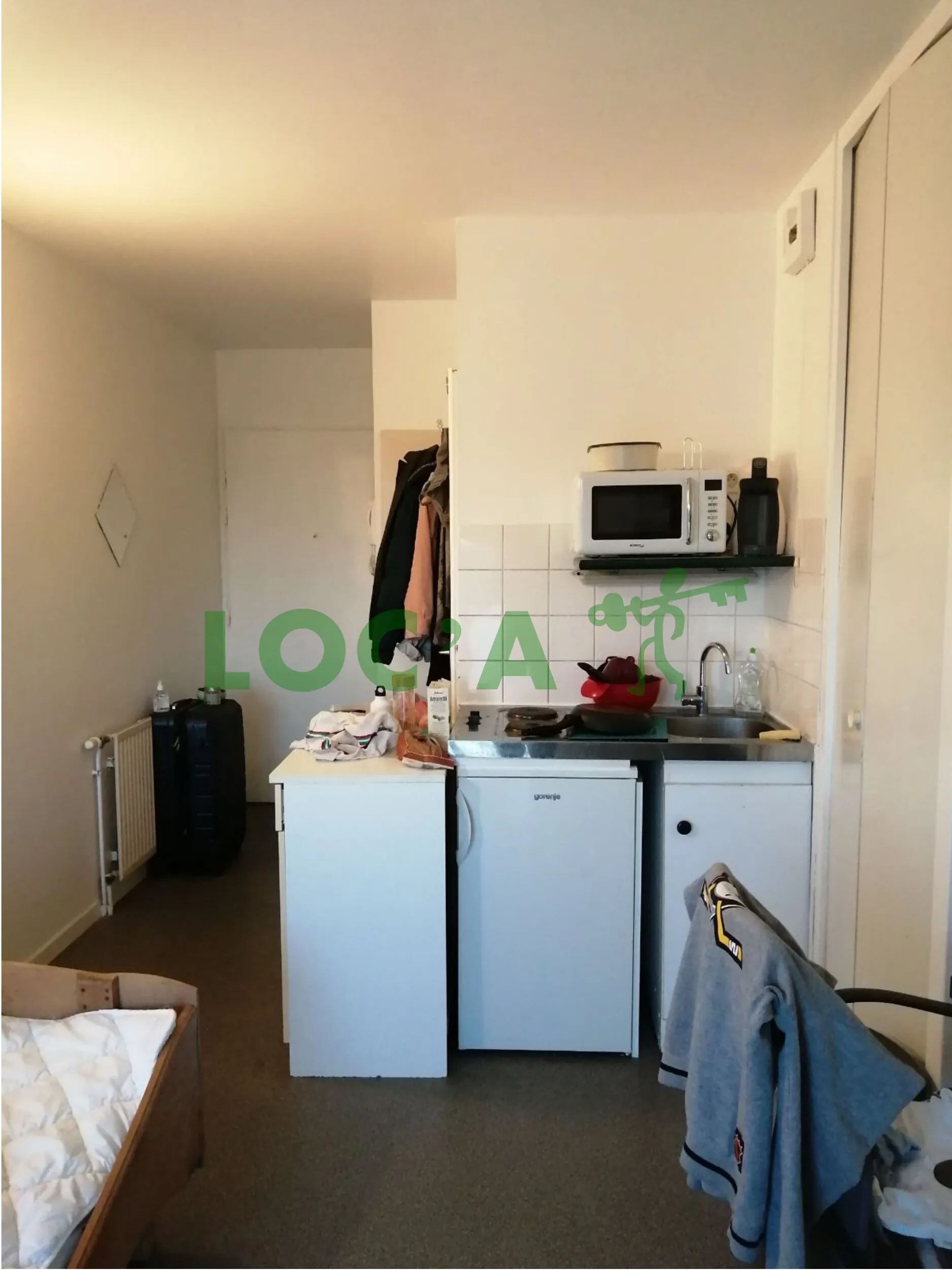 Studio à vendre à Quetigny - 19,05 m² avec kitchenette équipée 