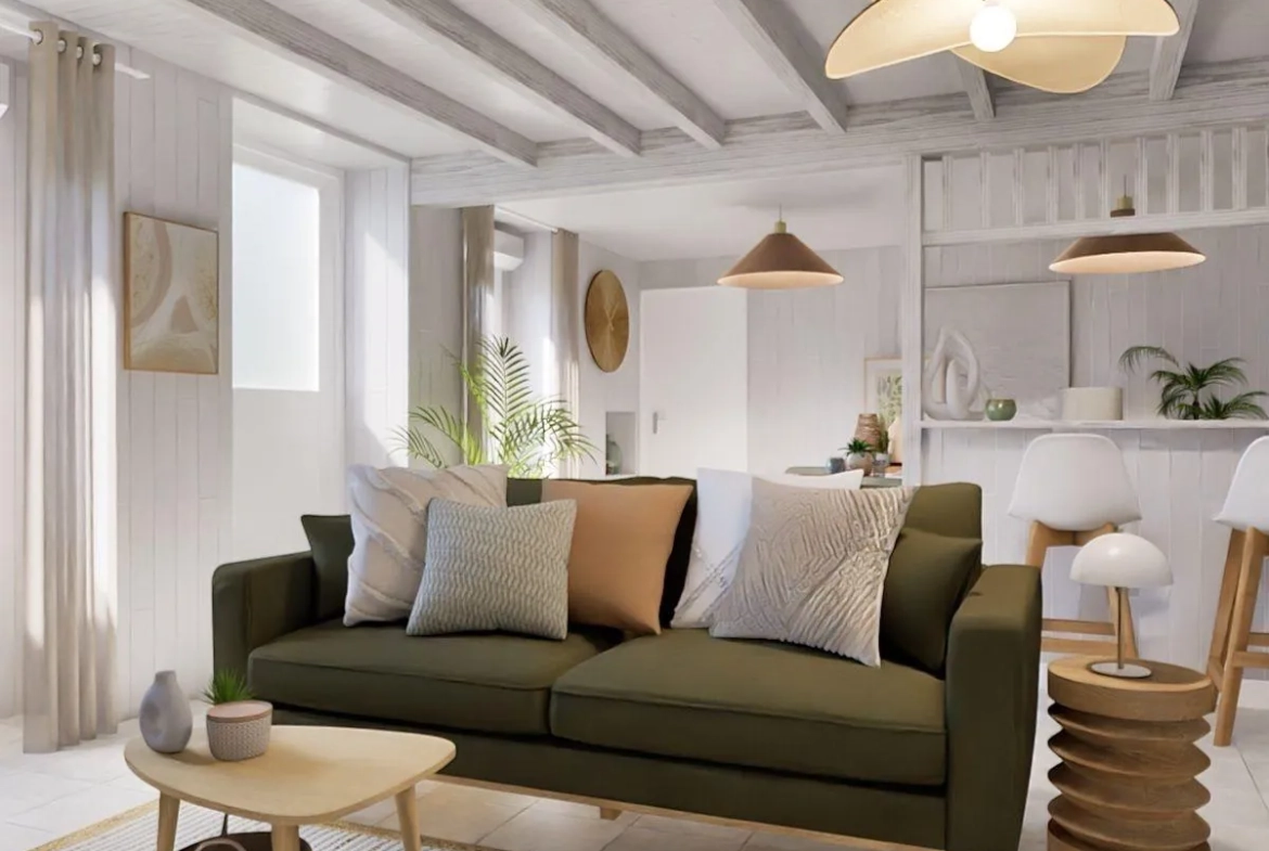 Maison à rénover de 74 m² à Coulombiers avec potentiel d'extension 