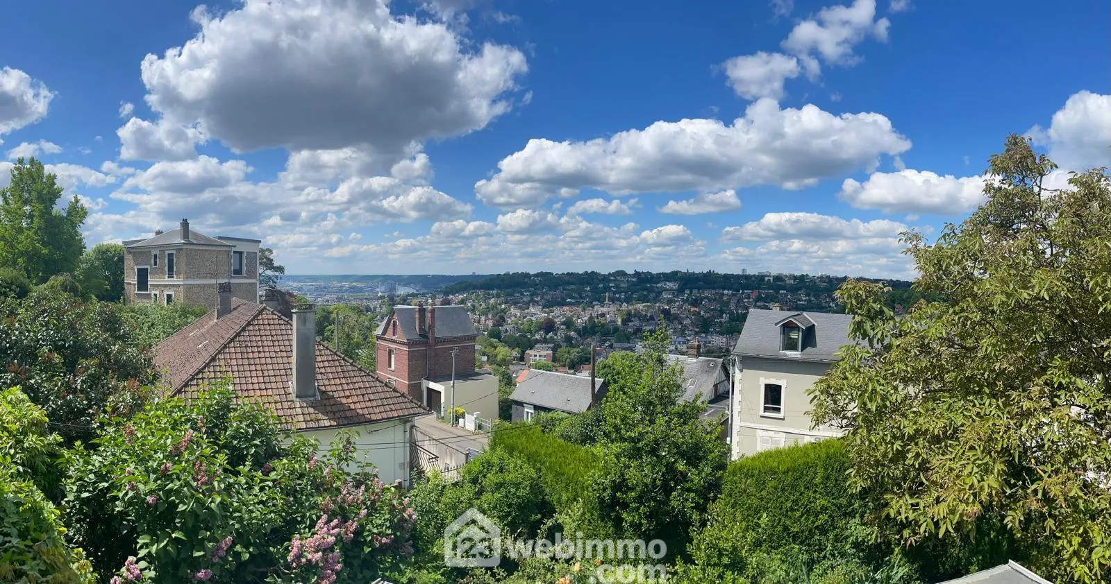 Maison à vendre à Bois-Guillaume avec jardin et potentiel à Mont Fortin 