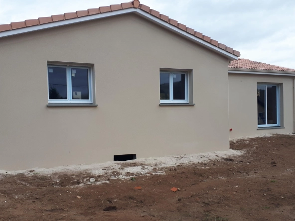 Construction de maison 85 m² à Annonay avec 3 chambres et terrain de 500 m²