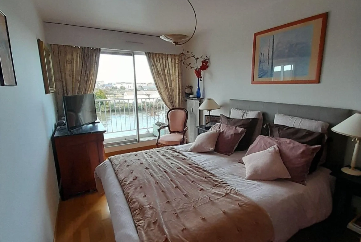 À vendre appartement de 93 m² à Rouen, île Lacroix avec 3 chambres et balcons 