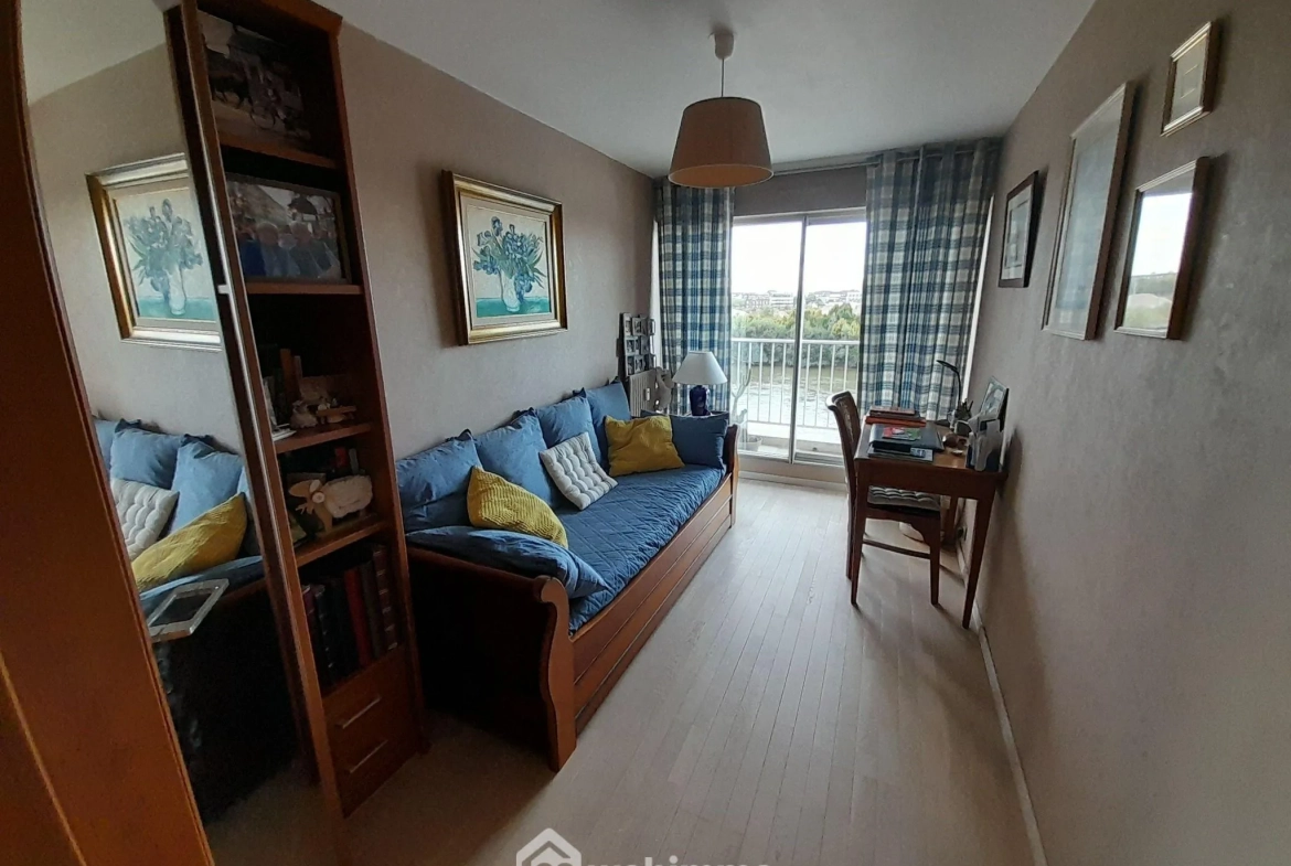 À vendre appartement de 93 m² à Rouen, île Lacroix avec 3 chambres et balcons 