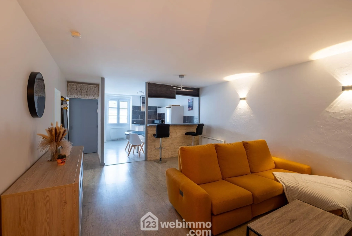 Appartement T3 avec garage à Chalonnes-sur-Loire - 69,74 m² au cœur de la ville 