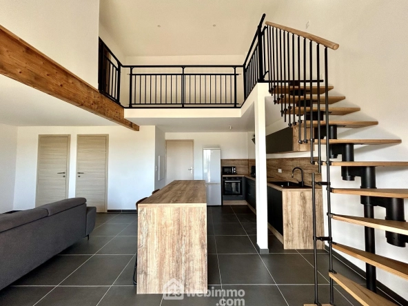 Bel appartement duplex de 68 m² avec terrasse à Lucciana en vente