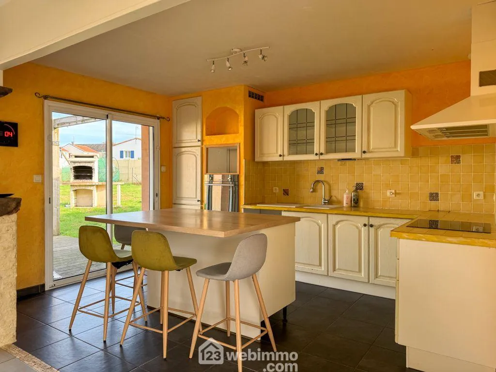 Belle maison 97m² avec 3 chambres et grand garage à Séveremont 
