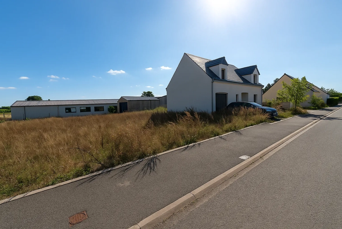 Terrain à bâtir de 548 m² à Pontavert, proche Reims et Laon 