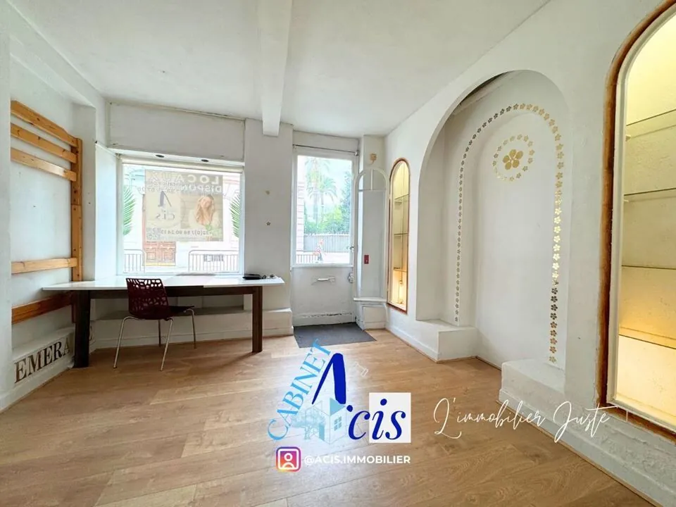 Local commercial de 20 m² à vendre à Beaulieu-sur-Mer, emplacement stratégique 