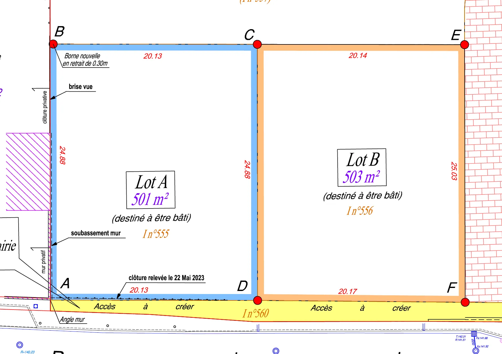 Terrains à bâtir de 500 m² à Maule - Parfait pour votre projet immobilier 