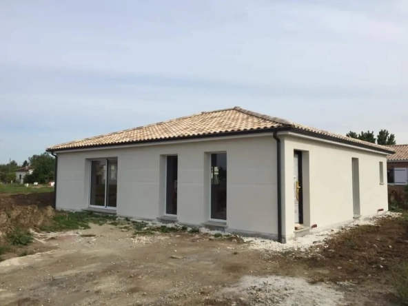 Maison neuve à Brézins – 76 m² avec 3 chambres et terrain de 400 m²