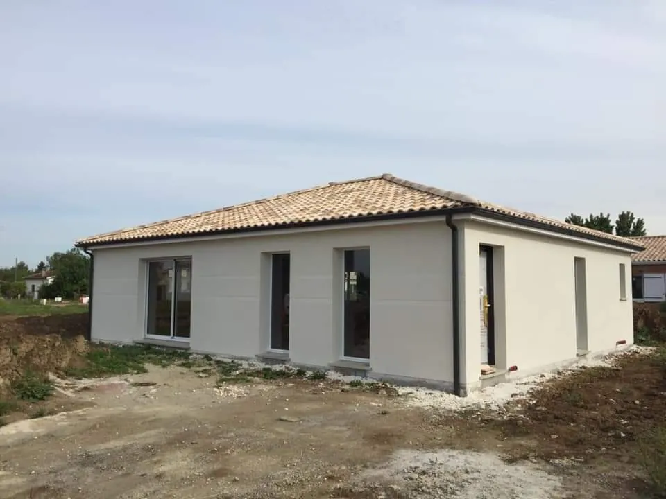Maison neuve à Brézins – 76 m² avec 3 chambres et terrain de 400 m² 