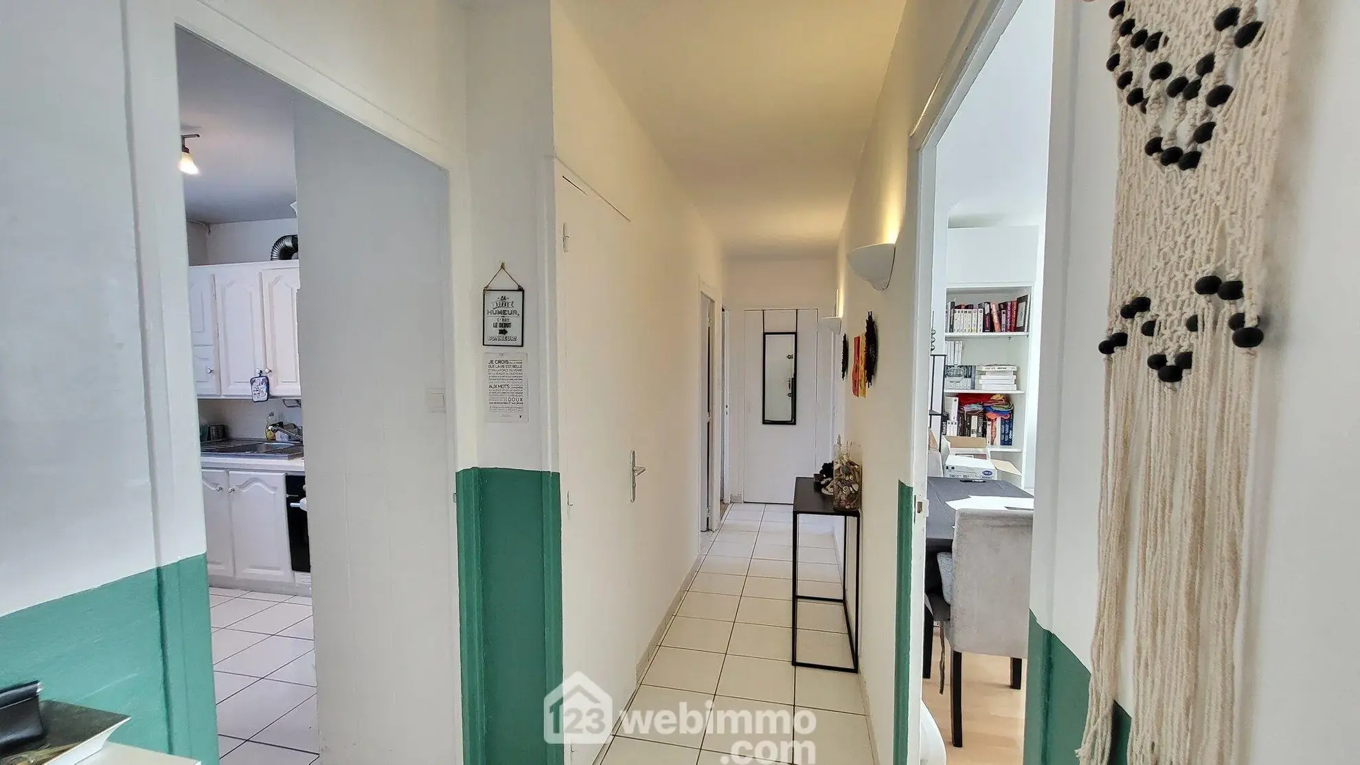 A vendre appartement lumineux de 71,25 m² à Fontaine avec vue sur Belledonne 
